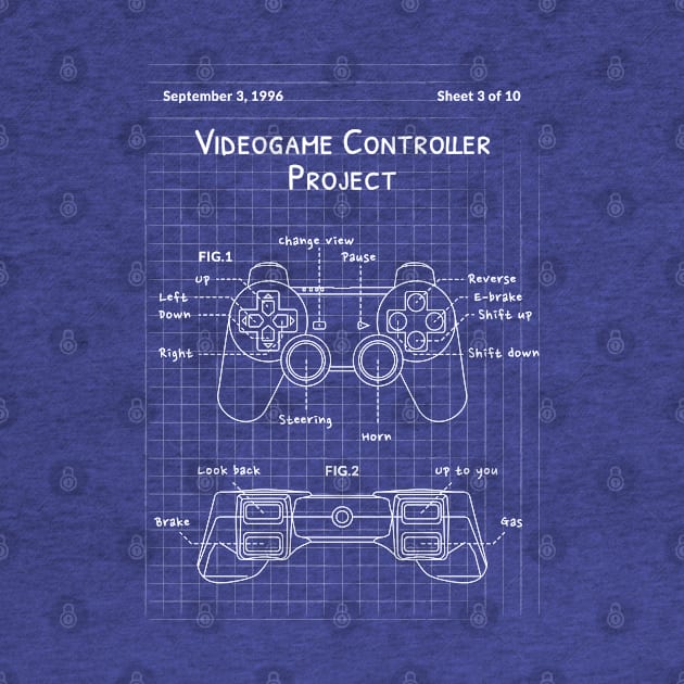 Videogame controller project by ShirtBricks